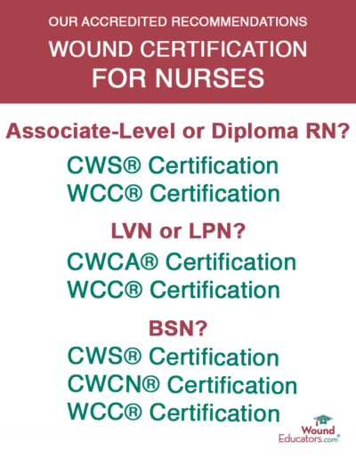 wound care certification for nurses