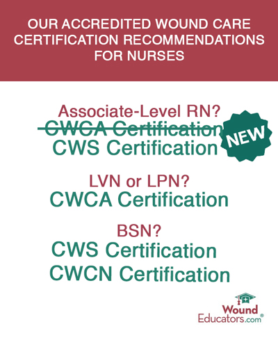 CWS Certified Wound Specialist Certification New Eligibility Changes