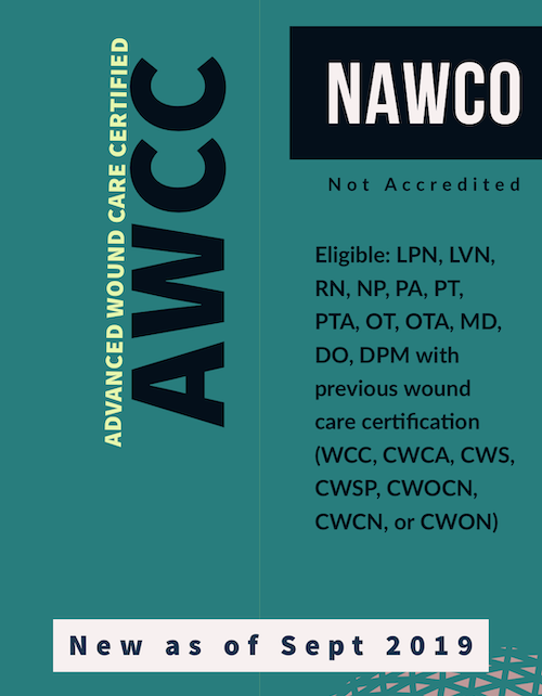 AWCC® certification advanced wound care certification